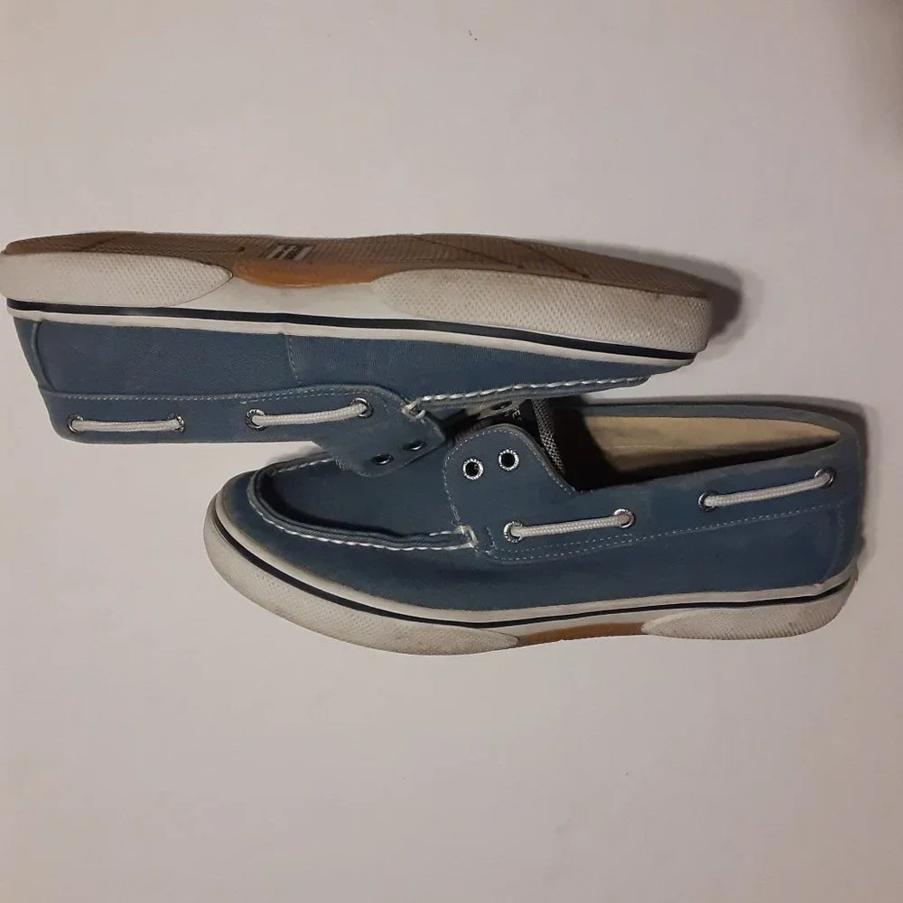 Sperry Top-Sider Men's Blue Halyard Boat Shoes Size 8.5 M